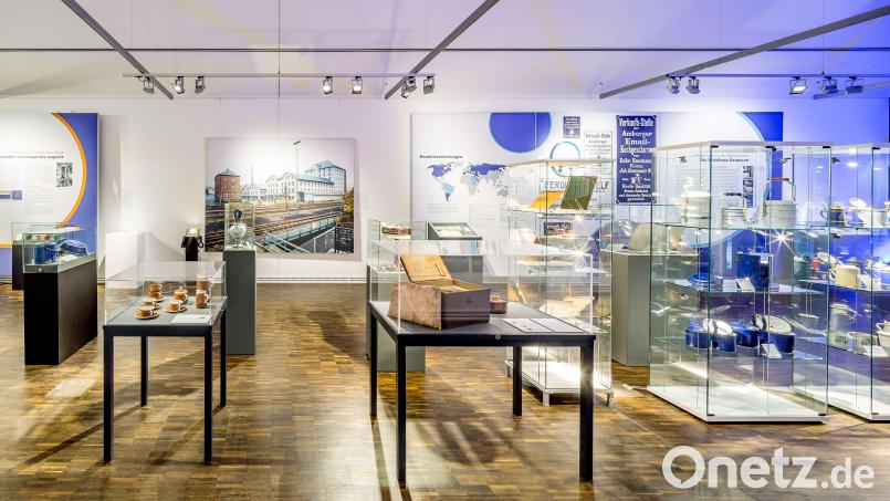 Blick in die Ausstellung &quot;Baumann, Amberg und die Welt&quot; im Stadtmuseum A,mberg. Bild: Marcus Rebmann/exb
