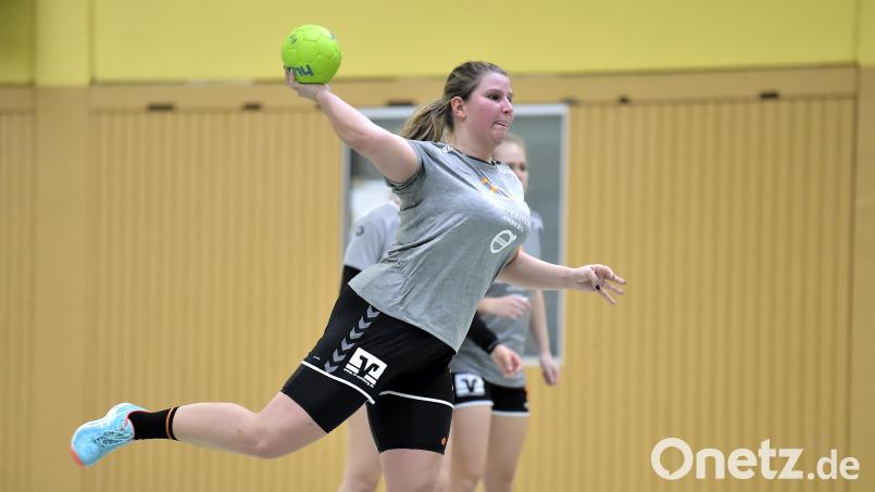 Franziska Karl war mit elf Treffern beste Schützin der HG Amberg. Archivbild: Hubert Ziegler