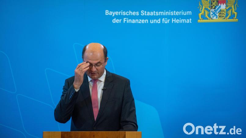 Finanzminister Albert Füracker (CSU) Archivbild: Lino Mirgeler