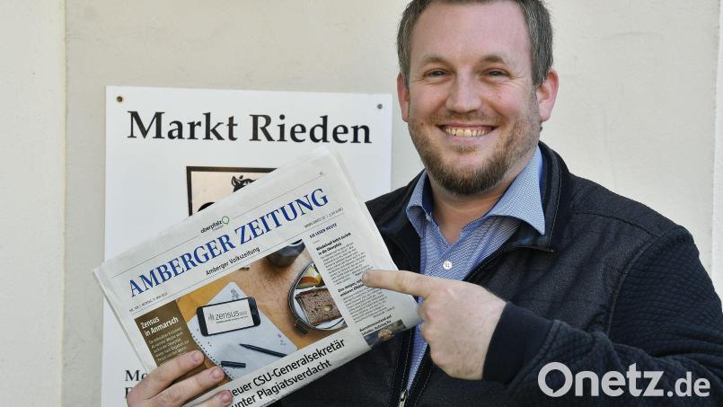 Michael Rabenhofer berichtet jetzt als freier Mitarbeiter für die AZ aus dem Gemeindebereich Rieden. Bild: Petra Hartl