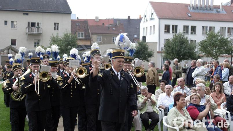 Am 22. Mai eröffnet die Knappschaftskapelle Amberg die 24. Auflage der Amberger Sonntagsserenaden. Archivbild: Wolfgang Steinbacher