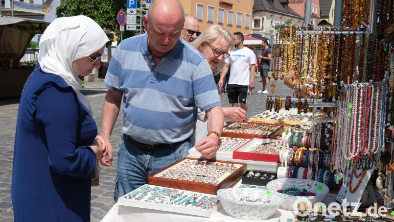 Der Maimarkt in Schwandorf zog weniger Besucher in die Innenstadt als erwartet. Bild: Hirsch