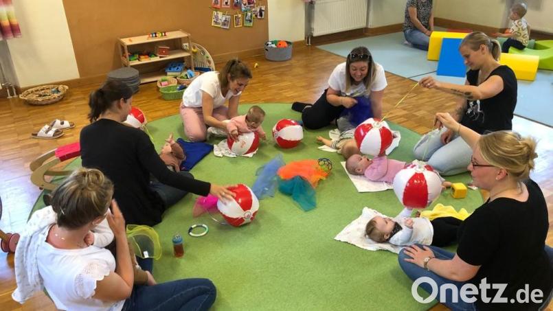 Im Pfarrheim Weiherhammer gibt es ein neues Spieleparadies für Kleinkinder. Bild: Christina Ach/exb