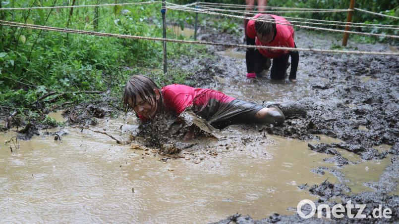 Die Starter beim Rats Run hatten im vergangenen Jahr viel Spaß in der Schlammsektion. Archivbild: mfh