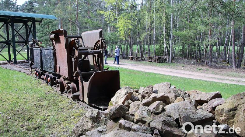 Auf der Grube Hermine bei Lissenthan wird am Freitag der Schließung der Grube vor 35 Jahren gedacht. Der Knappenverein feiert gleichzeitig sein &quot;70-Jähriges&quot;. Bild: Thomas Dobler