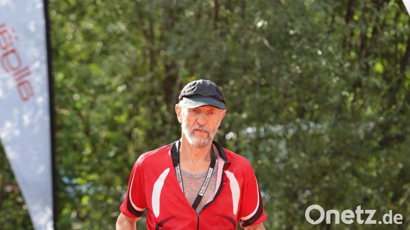 Hermann Böhm beim 24-Stunden-Lauf in Bottrop. Bild: Böhm/exb