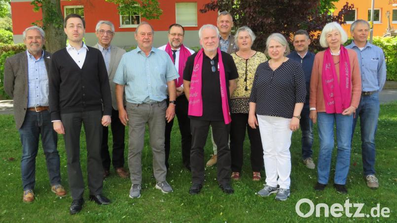 Das erste Führungsteam des vereinigten KAB-Kreisverbandes Nordoberpfalz. Bild: adj