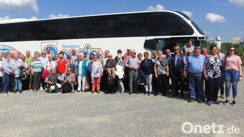 Krummennaaber Senioren auf dem Tagesausflug nach Bad Kissingen. Bild: nza