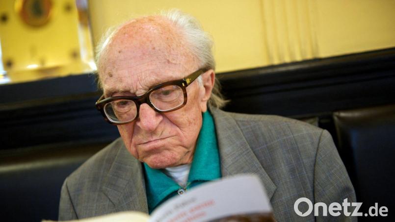 Der Schriftsteller und KZ-Überlebende Boris Pahor starb im Alter von 108 Jahren. Bild: Giuseppe Cacace/AFP/APA/dpa