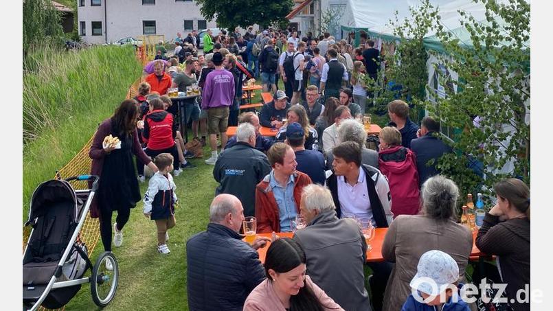 Das Familien- und Vatertagsfest war am Vatertag beliebter Anlaufpunkt. Bild: Katrin Forster/exb