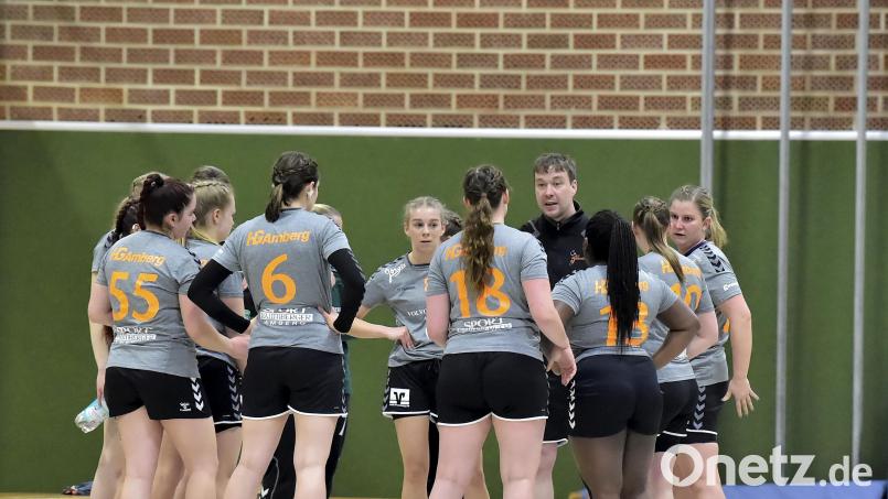 Die Handballerinnen der HG Amberg empfangen im letzten Saisonspiel den SC Eltersdorf. Archivbild: Hubert Ziegler
