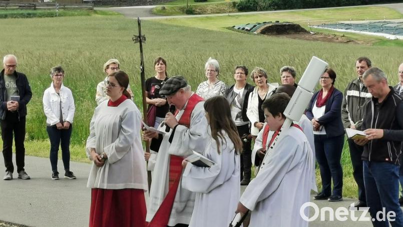 Die Gemeinschaft betete um den verantwortlichen Umgang mit der Schöpfung Gottes und für Friede auf der ganzen Welt. Bild: gz