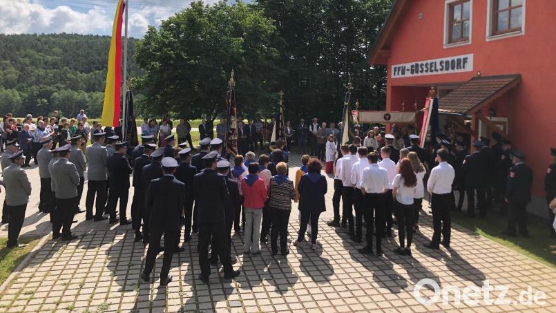 Zum Auftakt des Gartenfestes in Gösselsdorf fand ein Gottesdienst statt. Bild: Jim Sporrer/exb