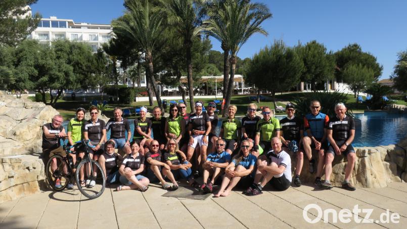Vom Hotel Gran Vista aus kurbelten die 24 Radsportler und -Sportlerinnen insgesamt 18.934 Kilometer herunter. Bild: fz