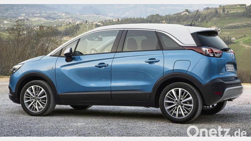 Mix mit Blitz: Ein bisschen Van, etwas mehr SUV und ein Prise Kleinwagen – den Meriva-Nachfolger Crossland X machte Opel zum Crossover. Bild: Opel Automobile GmbH/dpa