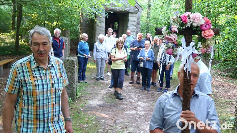 Die Fußwallfahrt zur Muglhofer Kapelle. Bild: Kunz
