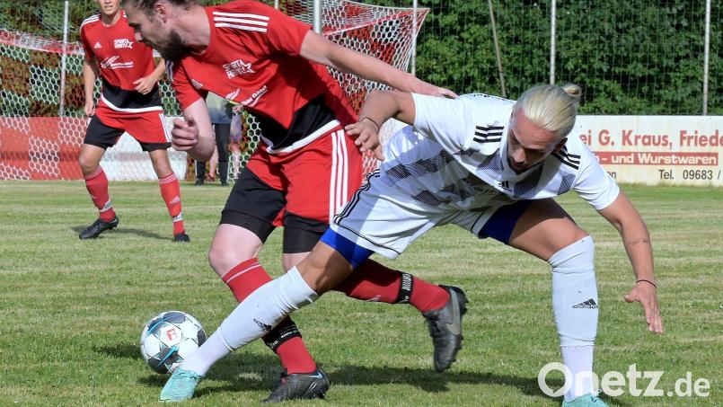Kenan Muslimovic traf drei Mal für die SpVgg-SV Weiden in Krummennaab. Bild: Picasa