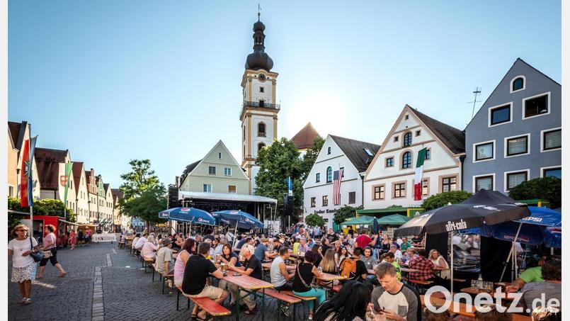 Heuer feiert Weiden wieder Bürgerfest. Zuletzt war dies 2019 möglich, wegen der Pandemie musste es zwei Mal abgesagt werden. Archivbild: za