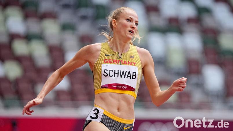 Corinna Schwab startet in Berlin bei der deutschen Meisterschaft über die 400 Meter. Archivbild: Michael Kappeler/dpa
