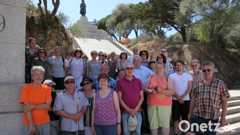 Die VHS-Reisegruppe in Ajaccio, der Hauptstadt Korsika. Bild: kro
