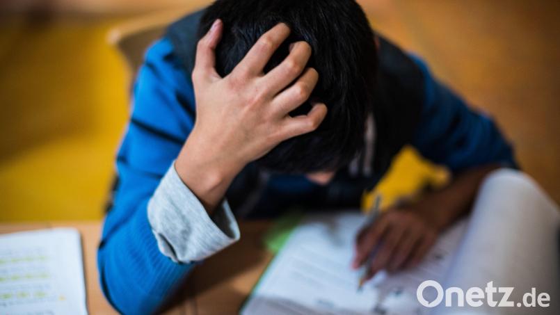 Corona-Lockdowns und Homeschooling haben bei manchen Kindern psychische Spuren hinterlassen, hört der Zweckverband Realschule Auerbach bei seiner jüngsten Sitzung. Symbolbild: Andreas Arnold(dpa