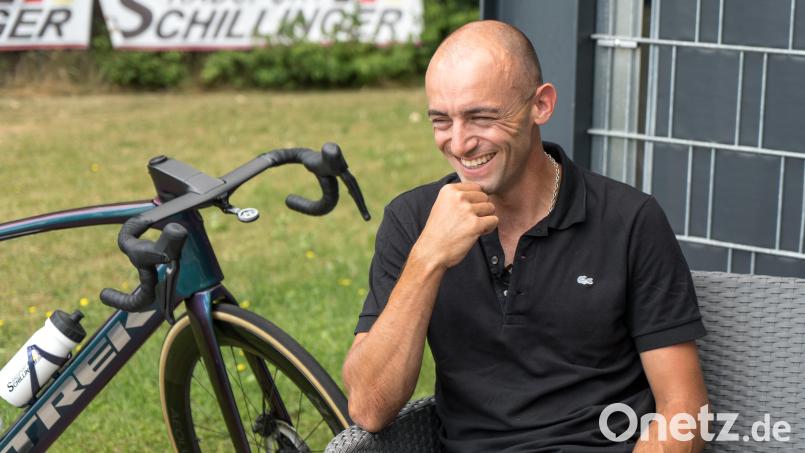 Andreas Schillinger beim Gespräch mit Oberpfalz-Medien. Bild: Gube, Marina