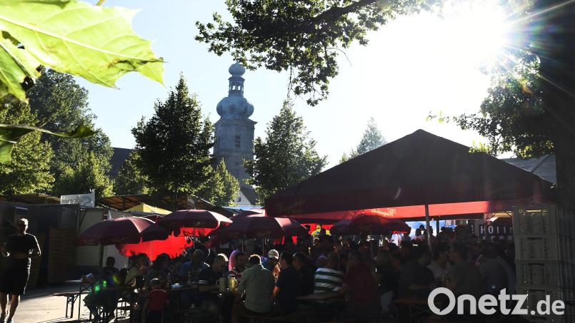 Der Mariahilfberg hat seine eigenen Gesetze. Die Amberger lieben ihr Bergfest. Bild: Petra Hartl