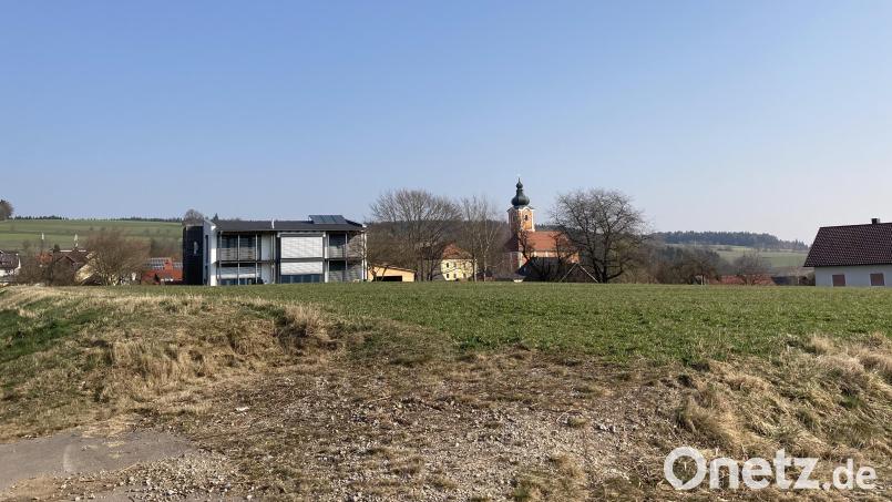 Die Einteilung in Parzellen und der Verlauf der Stichstraße im neuen Baugebiet &quot;Heiglfeld&quot; wurden in der Gemeinderatssitzung heiß diskutiert Bild: wel