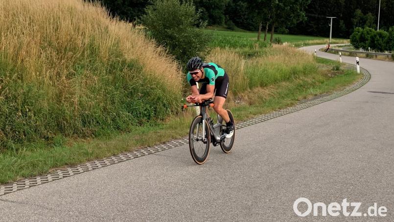 Beim Einzelzeitfahren der VC Concordia Pirk war Enrico Knobloch vom Weidener Team Rabe-Bike der Tagesschnellste. Bild: VCC Pirk/exb