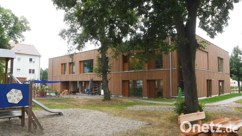 In der neuen Kinderscheune Kreuz Christi gibt es 12 Krippenplätze. Bild: Gabi Schönberger