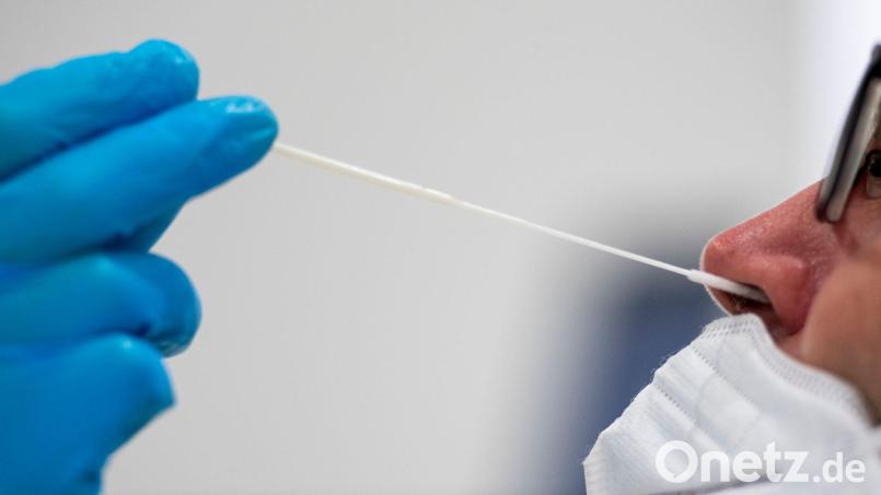 Die Zahlen in Weiden und dem Landkreis Neustadt/WN steigen weiter. Symbolbild: Christophe Gateau/dpa