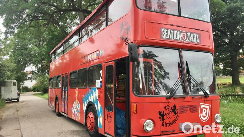 Mit diesem Bus, einem MAN SD 200, Baujahr 1985, ist der Unfall am Freitagabend passiert. Bild: upl