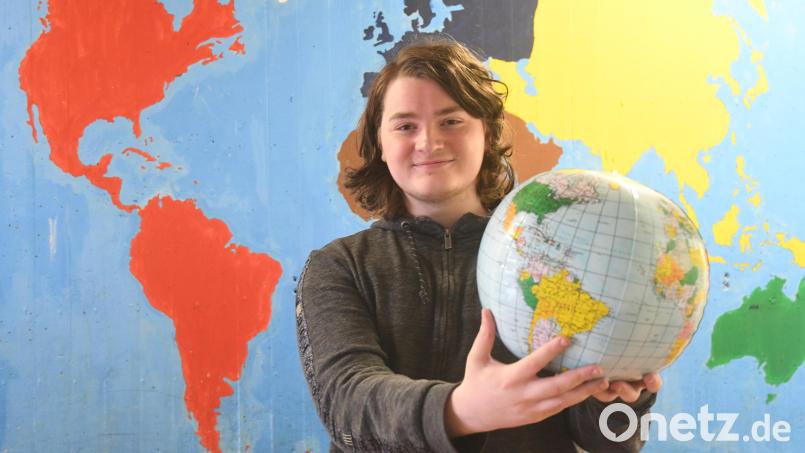 Robin Weis von der Hans-Scholl-Realschule in Weiden freut sich schon sehr auf sein Schuljahr in Brasilien. Bild: Gabi Schönberger
