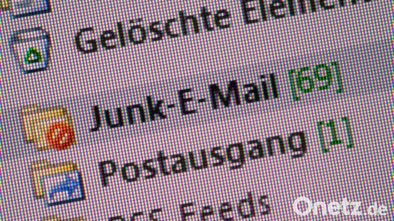 Auch die Polizei ist nicht davor gefeit, Adressat von Junk- oder Spam-E-Mails zu werden. Symbolbild: Andrea Warnecke/dpa