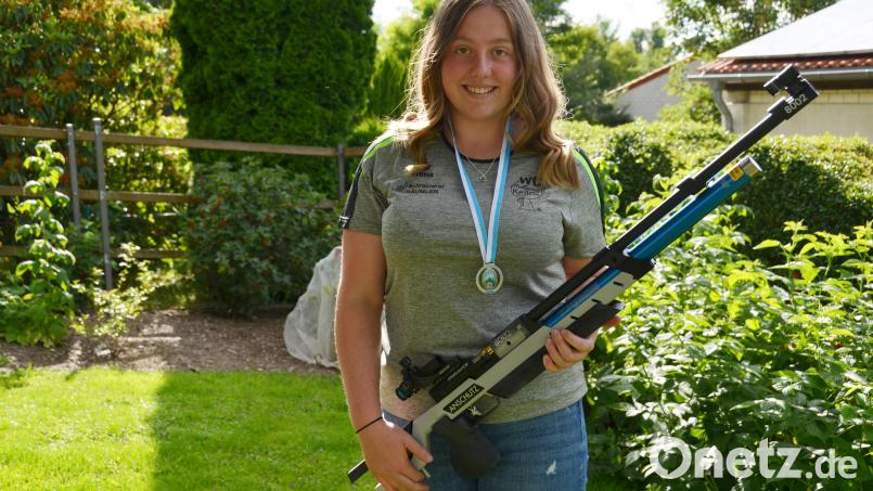 Sabine Beierl brachte am Sonntag mit dem Luftgewehr den Bayerischen Vizemeistertitel nach Oberlind. Bild: dob