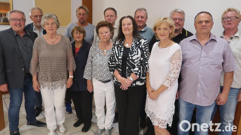 Der neu gewählte Vorstand der Siedlergemeinschaft. Bild: Kunz