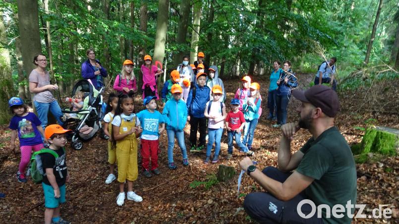 Äußerst interessant und lehrreich gestaltete Förster Andreas Arnold die Waldolympiade im Kinderferienclub Neustadt beim Programm der vergangenen Jahre. Archivbild: stn