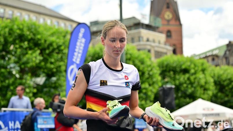 Auf Triathletin Marlene Gomez-Göggel wartet im August mit der EM-Teilnahme ein Saisonhöhepunkt. Bild: DTU/Steffen Hoffmann
