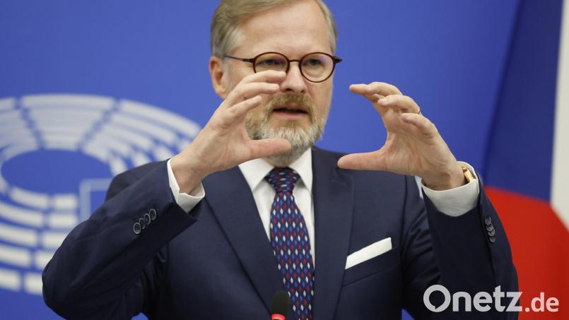 Petr Fiala, Ministerpräsident von Tschechien Archivbild: Jean-Francois Badias/dpa