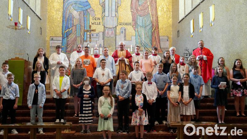 Firmung in der Herz-Jesu-Kirche. Bild: Kunz