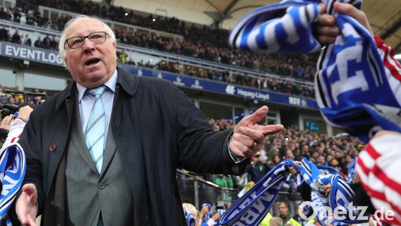 Uwe Seeler stand immer treu zum Hamburger SV. Bild: Christian Charisius