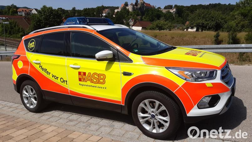 So sieht es aus, das neues HvO-Auto des ASB Regionalverbands Jura. Bild: ASB/exb