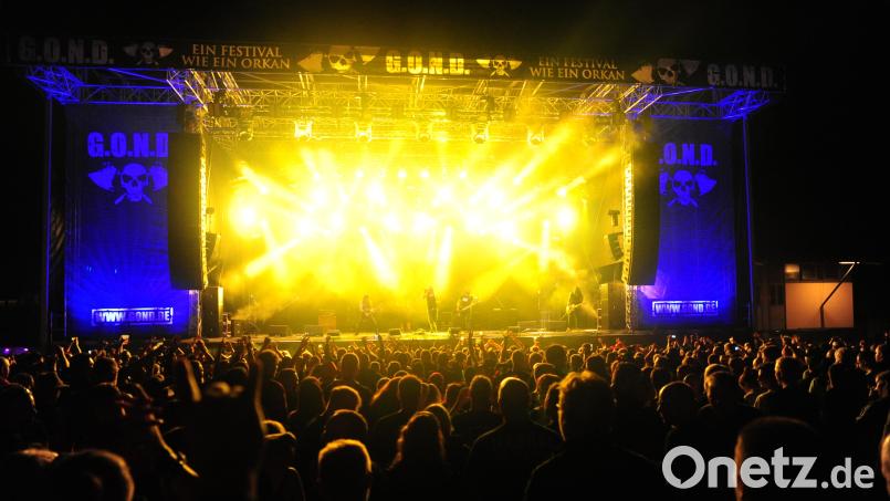 Ein Bild von der G.O.N.D. 2018: Vor und auf der Bühne wird gerockt. Archivbild: Andreas Brückmann