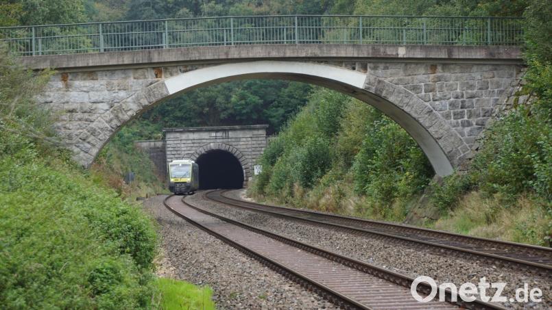 Ein Tunnel und eine Brücke an der Bahnlinie in der Nähe von Kulmain. Wegen der Elektrifizierung und der dadurch nötigen Baumaßnahmen hatte es in den Gemeinden an der Bahnstrecke teils hitzige Diskussionen gegeben. Gut möglich, dass sich dies alles nun erledigt hat. Archivbild: bkr