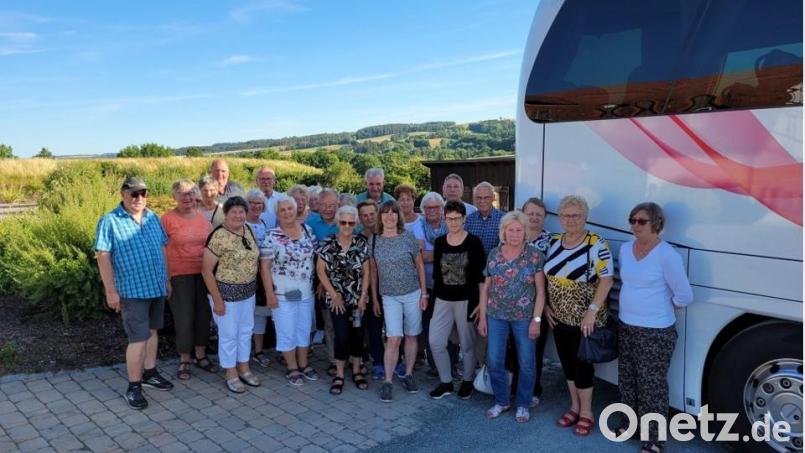 Die Reisegruppe des VdK Luhe-Leuchtenberg harmonierte hervorragend, Vorsitzende Anni Braun (vorne, Mitte) hatte keine Probleme mit den Reisteilnehmern. Bild: hme