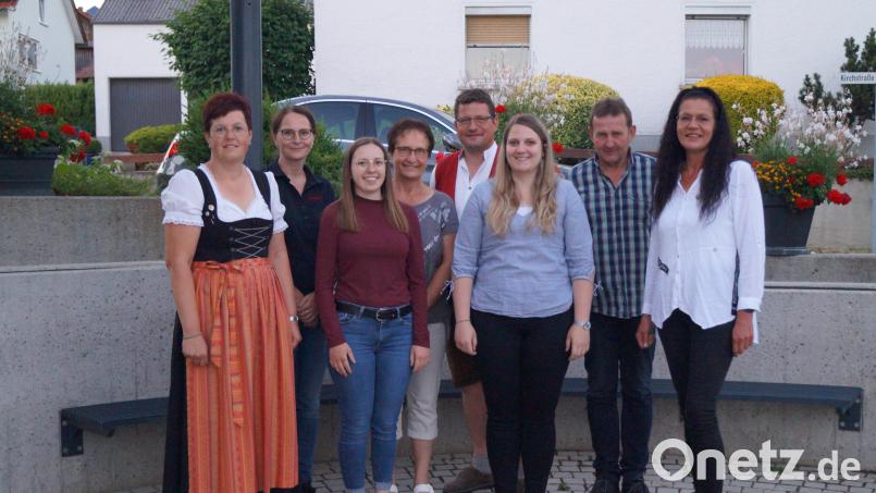 Die neu gewählte Vorstandschaft des Musikvereins Gleiritsch Bild: sgs