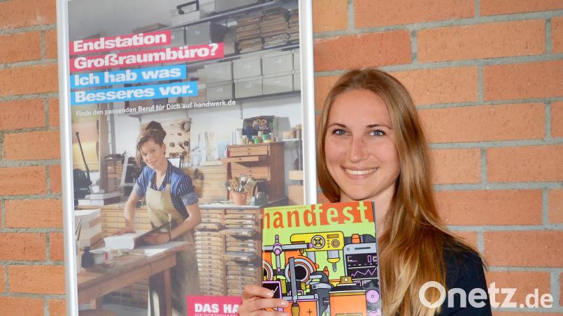 Keinen Bock auf Großraumbüro? Talentscoutin Anita Gmeiner zeigt Mädchen, dass es auch im Handwerk jede Menge interessanter Jobs gibt, die erfüllend sind und Spaß machen. Bild: mia