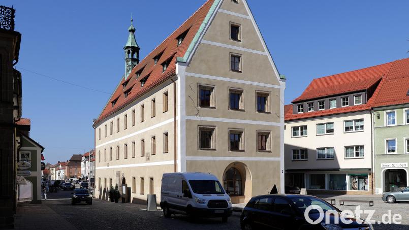 Im Rathaus in Auerbach tagte am Mittwoch der Stadtrat. Bild: Wolfgang Steinbacher