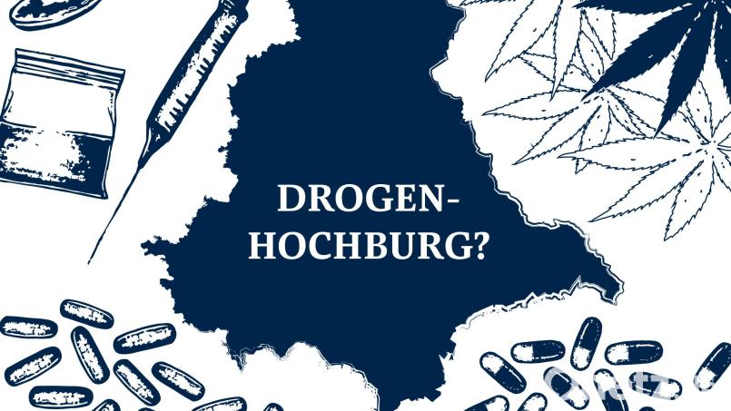 Vor zehn Jahren galt die Oberpfalz noch als Drogenhochburg Deutschlands - insbesondere im Bereich Crystal Meth. Dabei kamen die Drogen meist aus der Tschechischen Republik. Grafik: Marina Gube
