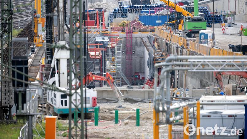 Massive Kostensteigerungen und jahrelange Verzögerungen werden befürchtet: Die Baustelle der zweiten S-Bahn-Stammstrecke in München wird derzeit heiß diskutiert. Archivbild: Sven Hoppe/dpa